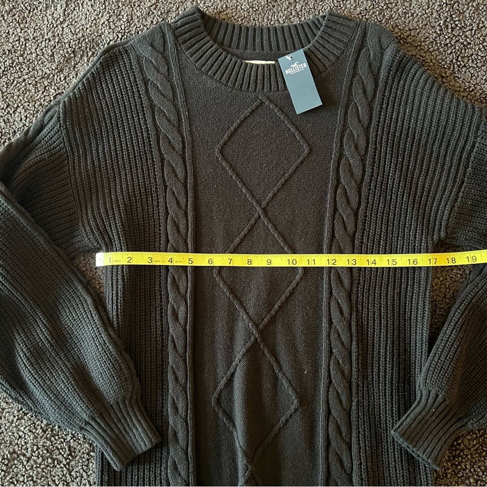 Hollister | Cable-Knit Sweater Dress - Picture 5 of 5